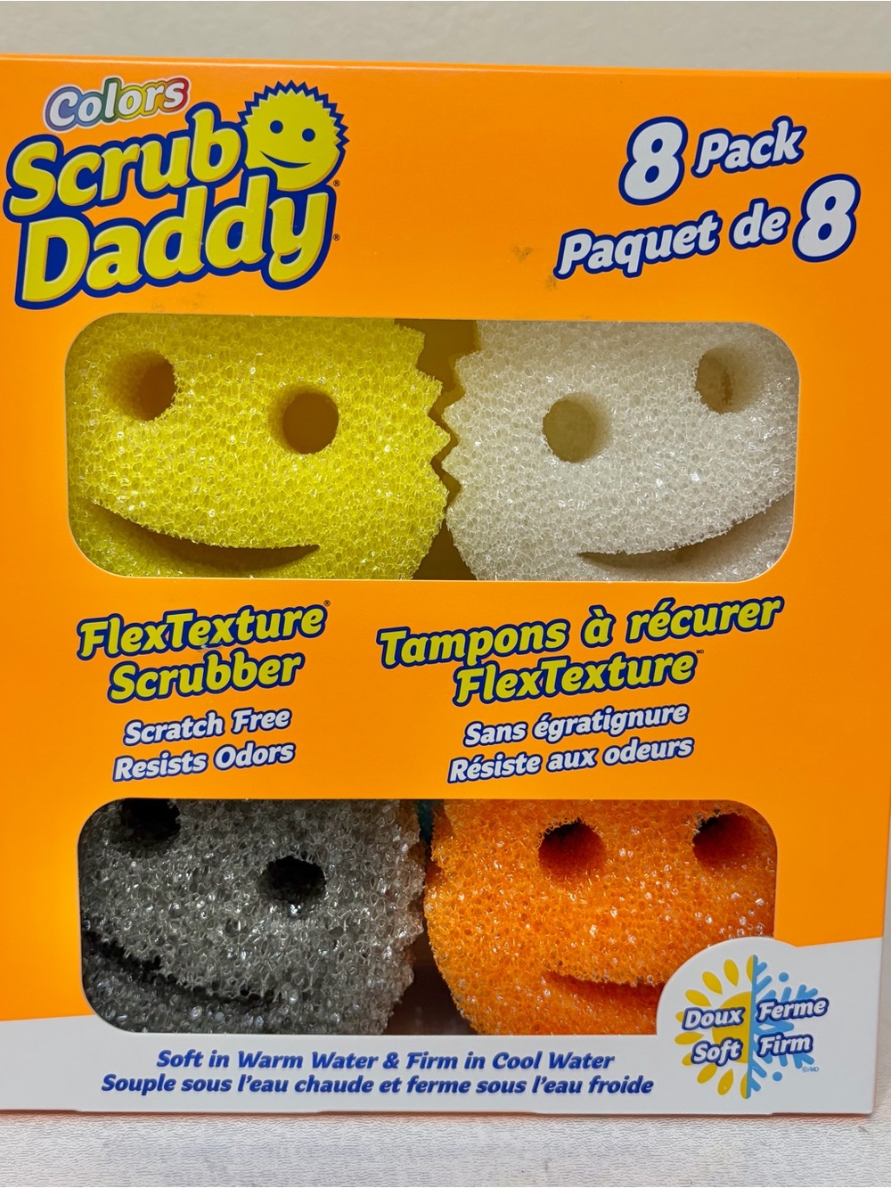 NEW 3 Boxes of 8 Count Scrub Daddy Scratch-Free Sponges Variety Pack-24 count - Picture 2 of 7